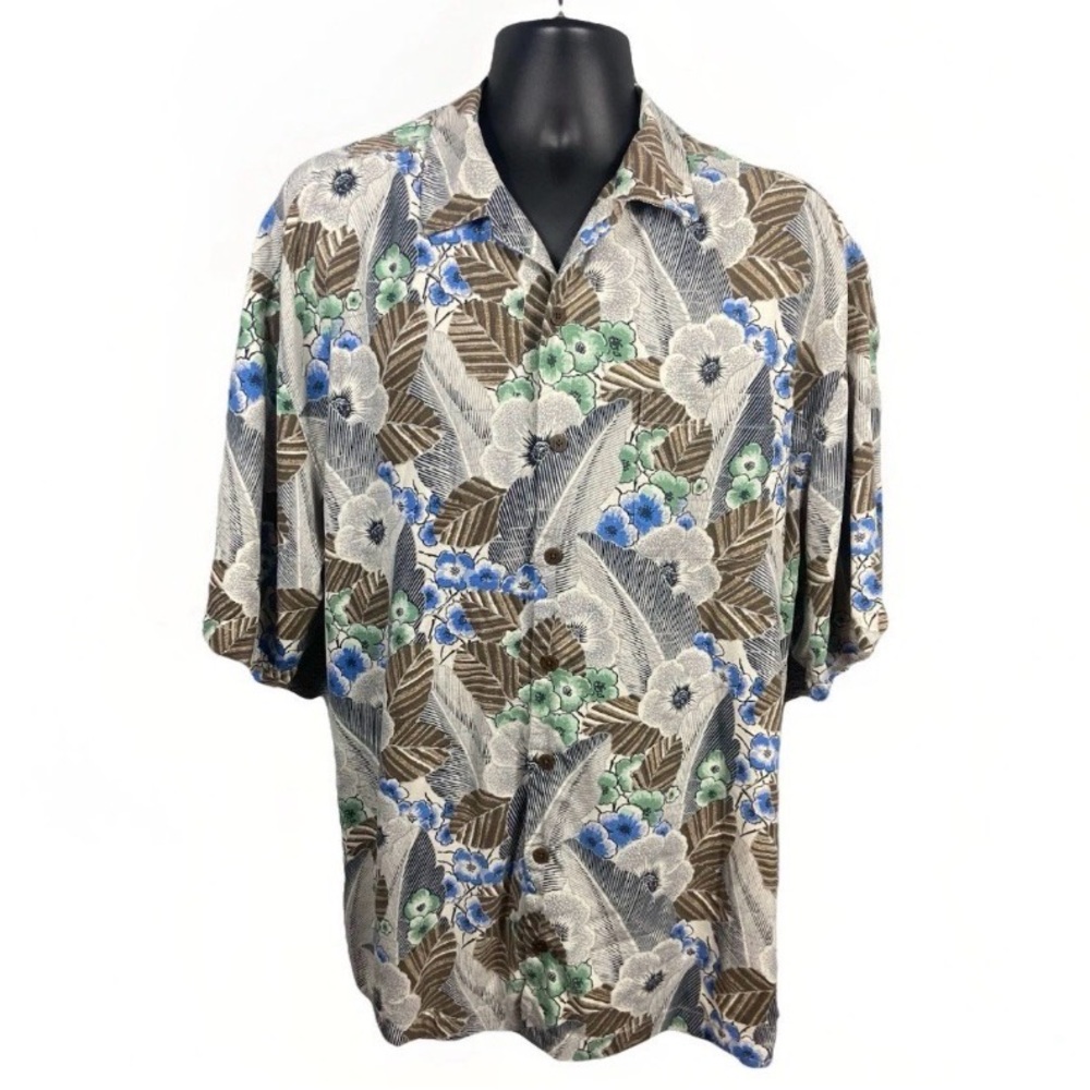 Tommy Bahama Island Zone Polo Shirt Men’s 2XL Performance Wear Sweat Wicking